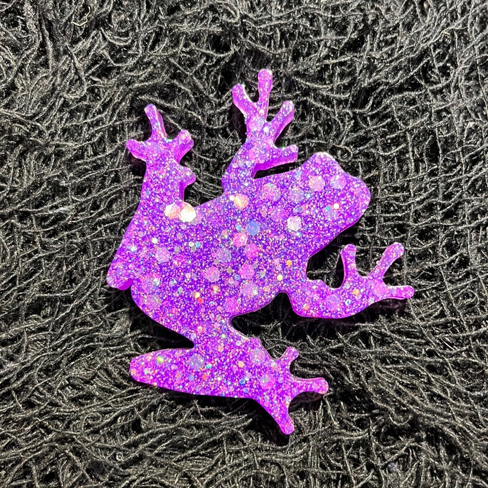 Tree frog magnet handmade